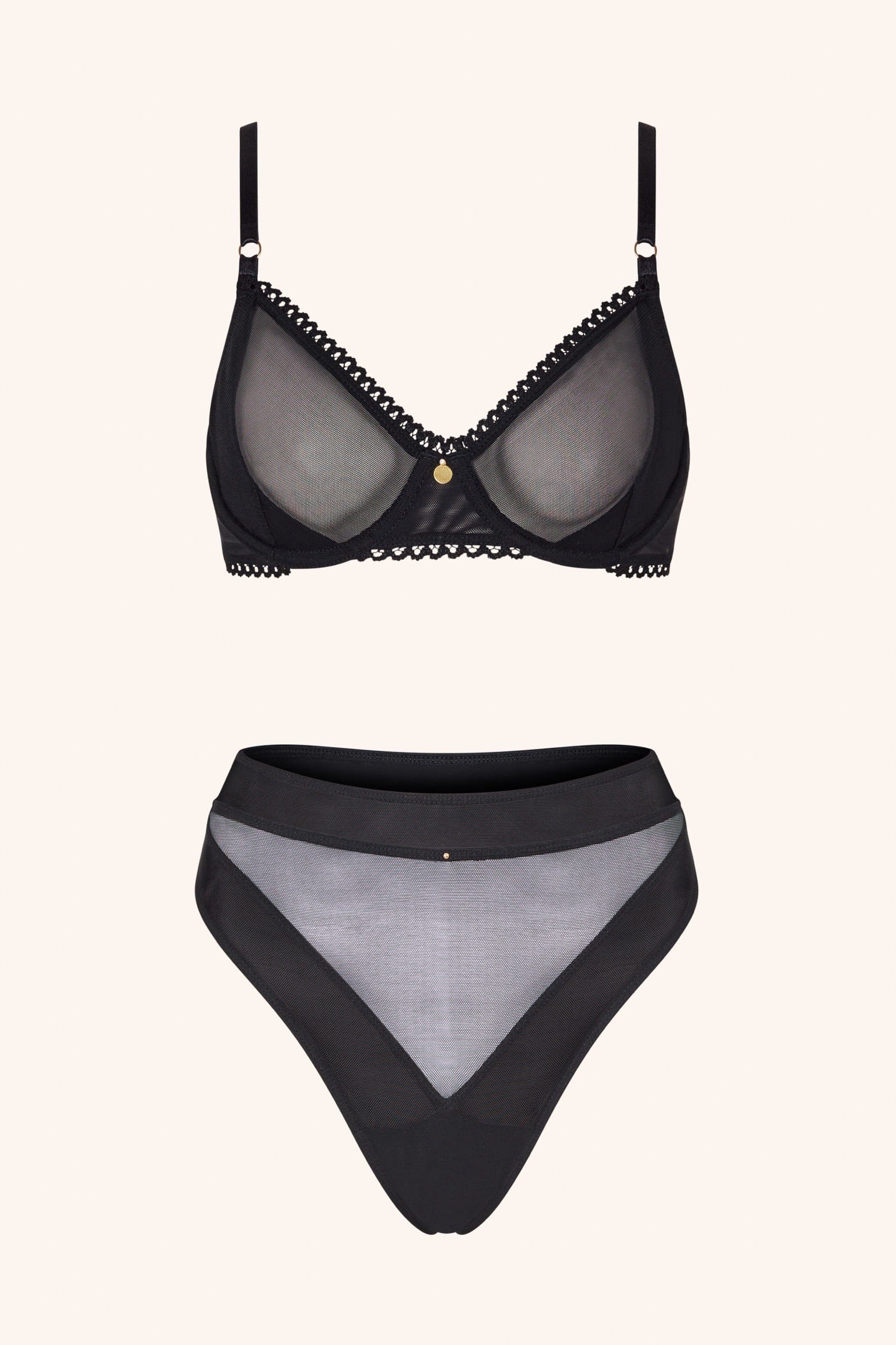 Push Up Bra Black - Image 9