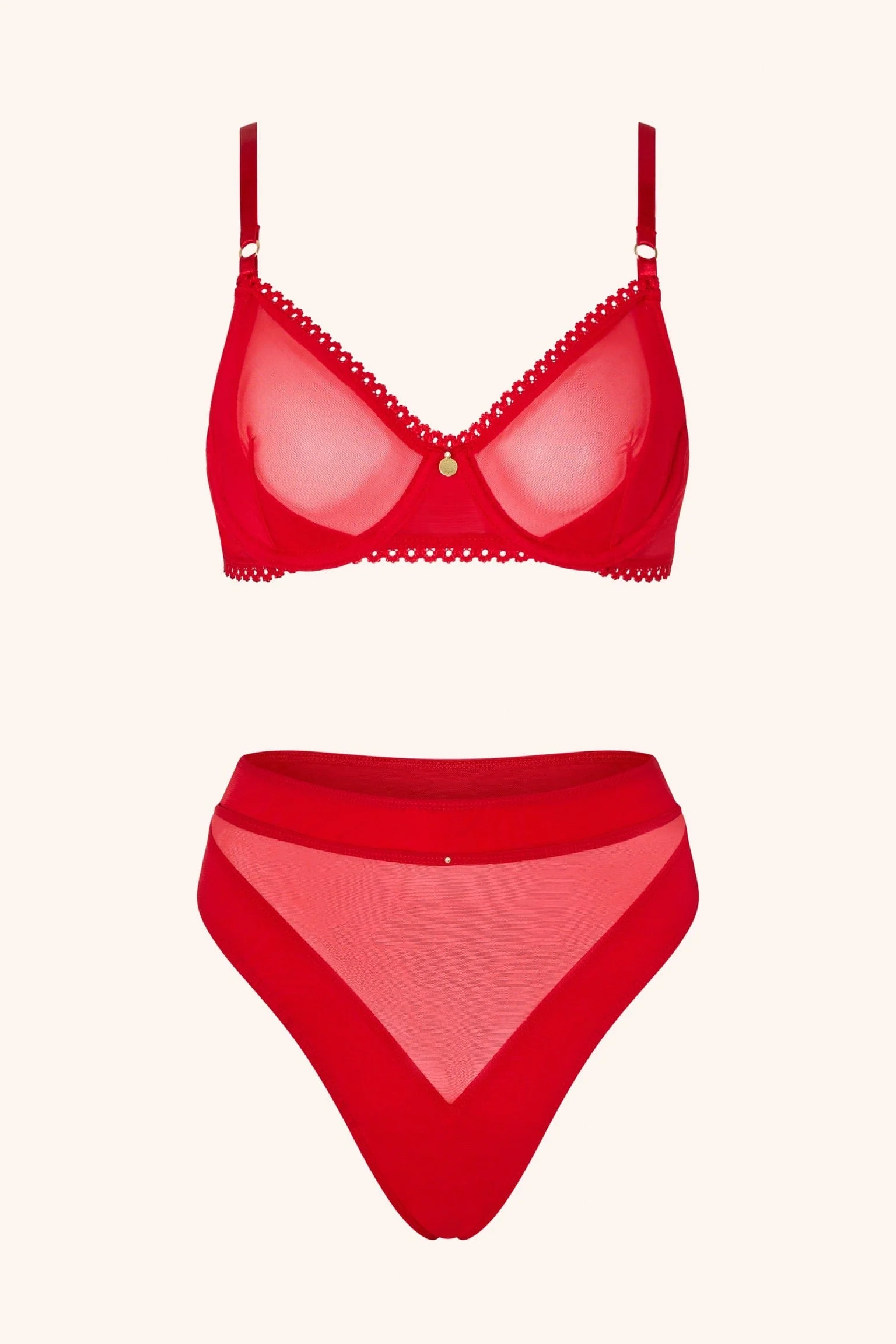 Push Up Bra Red - Image 10