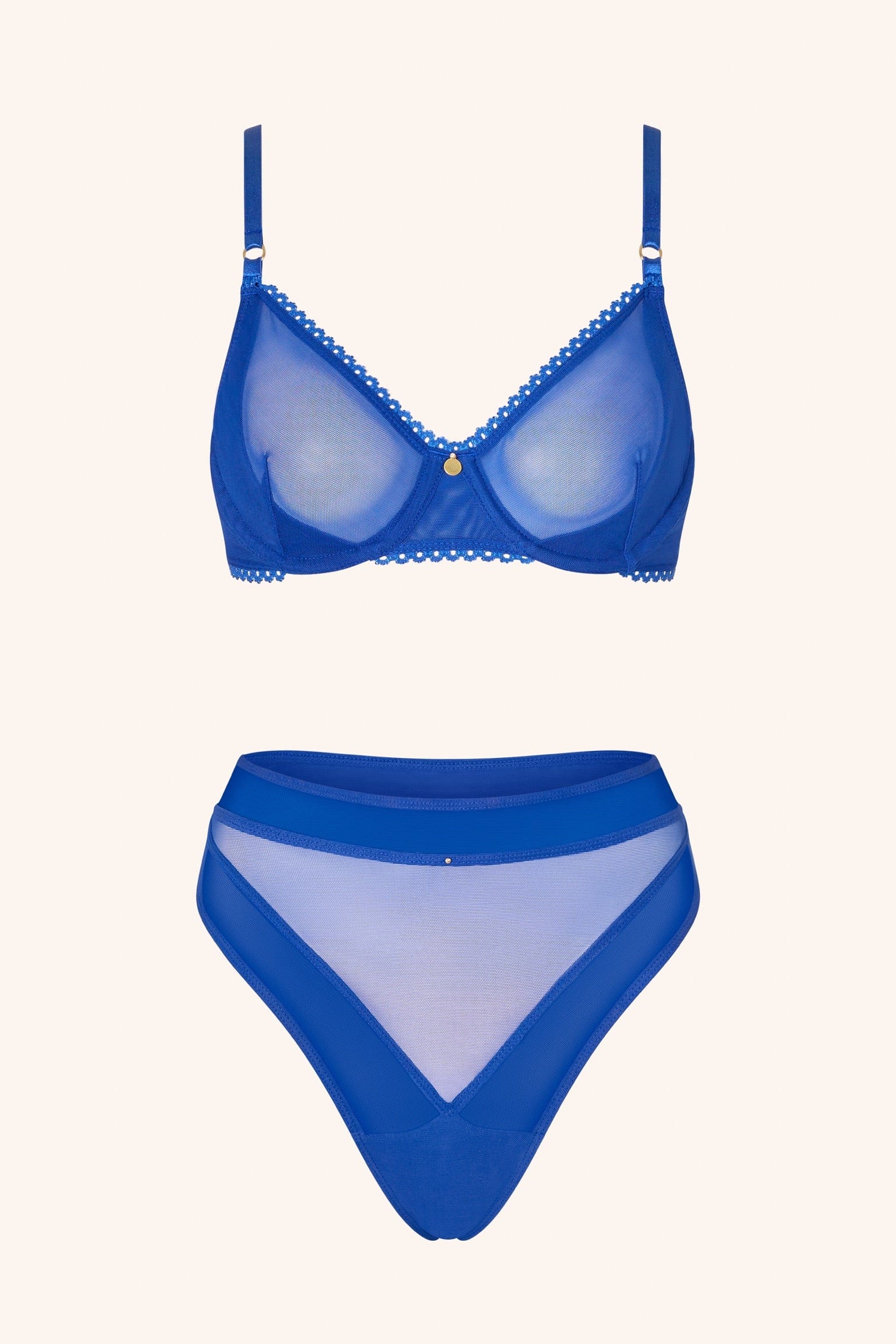 Push Up Bra Royal Blue - Image 10