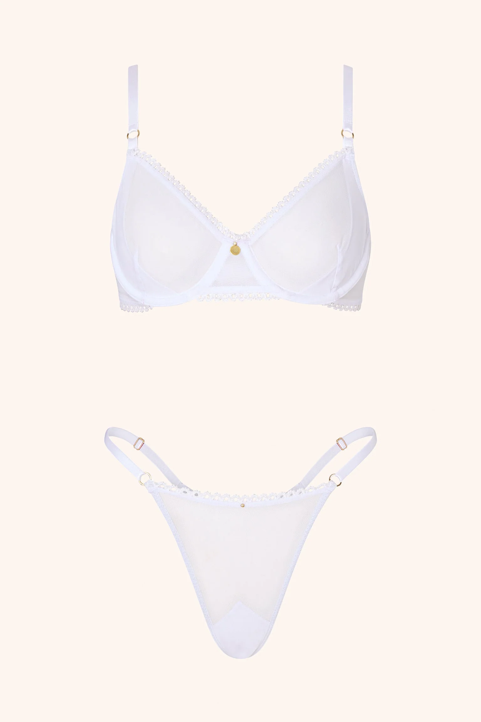 Push Up Bra White - Image 4