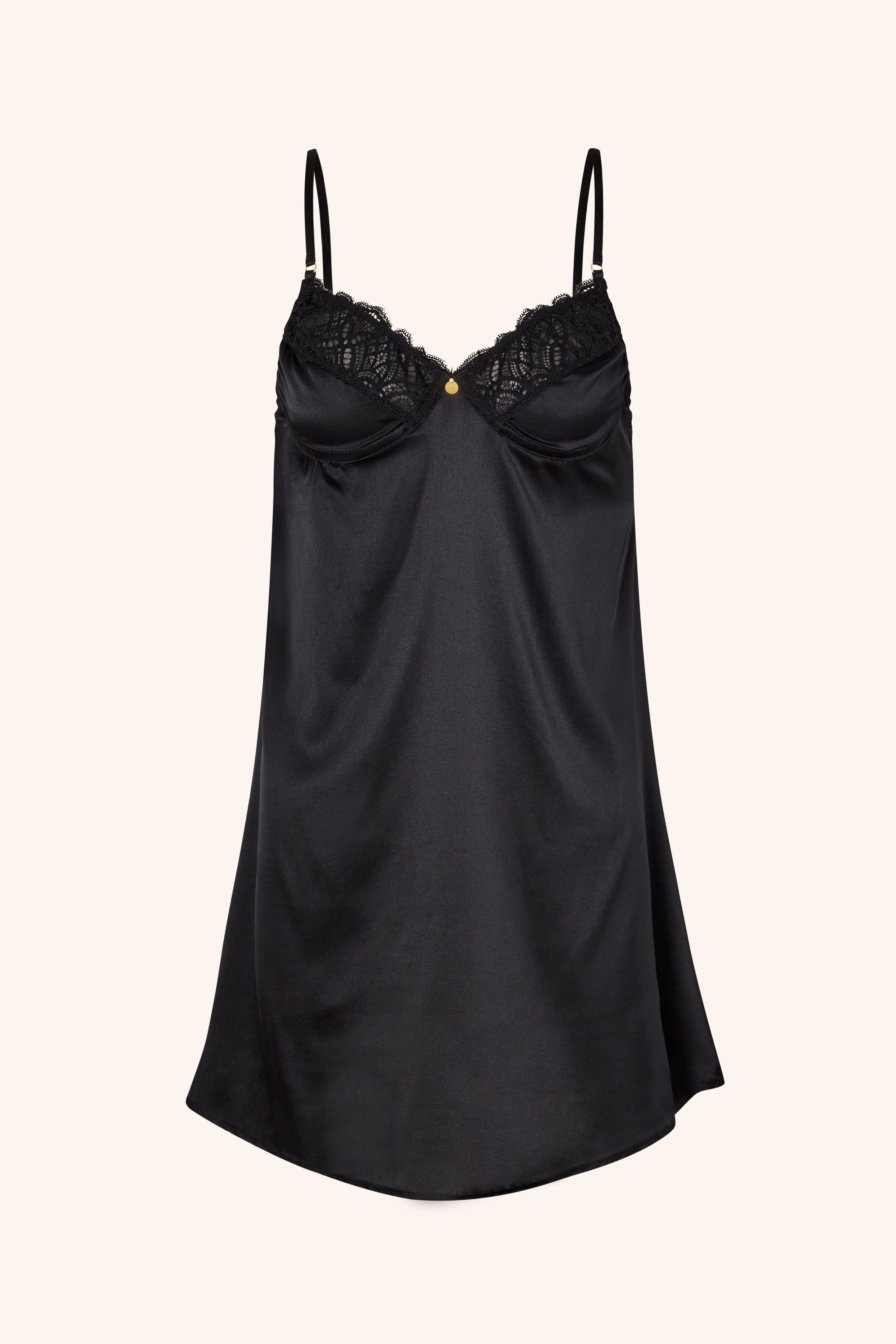 Slip Dress Black - Image 7